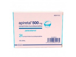Imagen del producto Apiretal 500mg 24 comprimidos