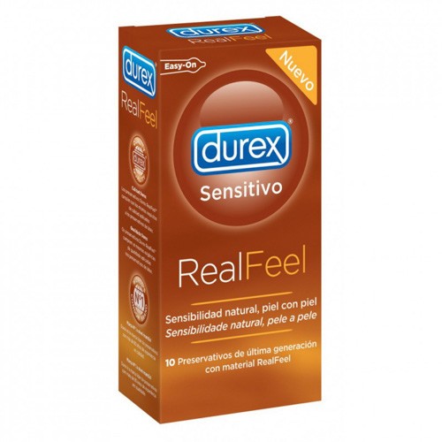 Imagen de Durex preservativo sensitivo real feel s/latex 12 u