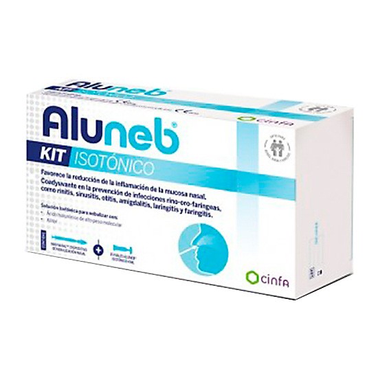 Imagen de Aluneb kit isotonico 15 viales 4 ml
